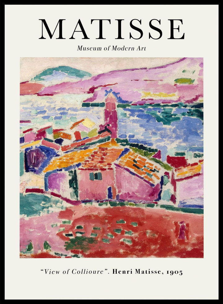 View of Collioure 1905 by Henri Matisse Print_Sugar & Canvas