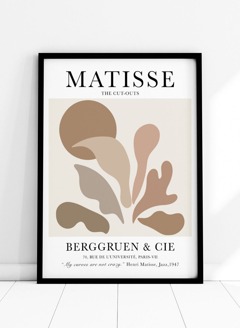 The Cut - Outs by Henri Matisse Print_Sugar & Canvas