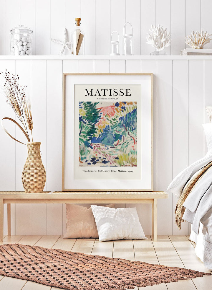 Landscape at Collioure 1905 by Henri Matisse Print_Sugar & Canvas