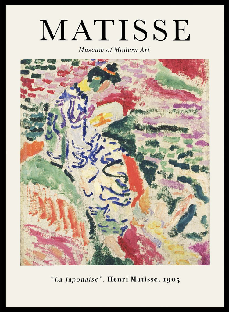 Henri Matisse Open Window 1905 Wall Art Print | Vintage Exhibition