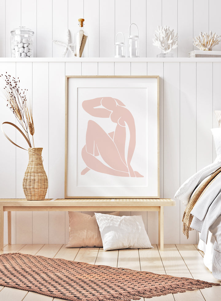 Blue Nudes in Pink by Henri Matisse Print_Sugar & Canvas
