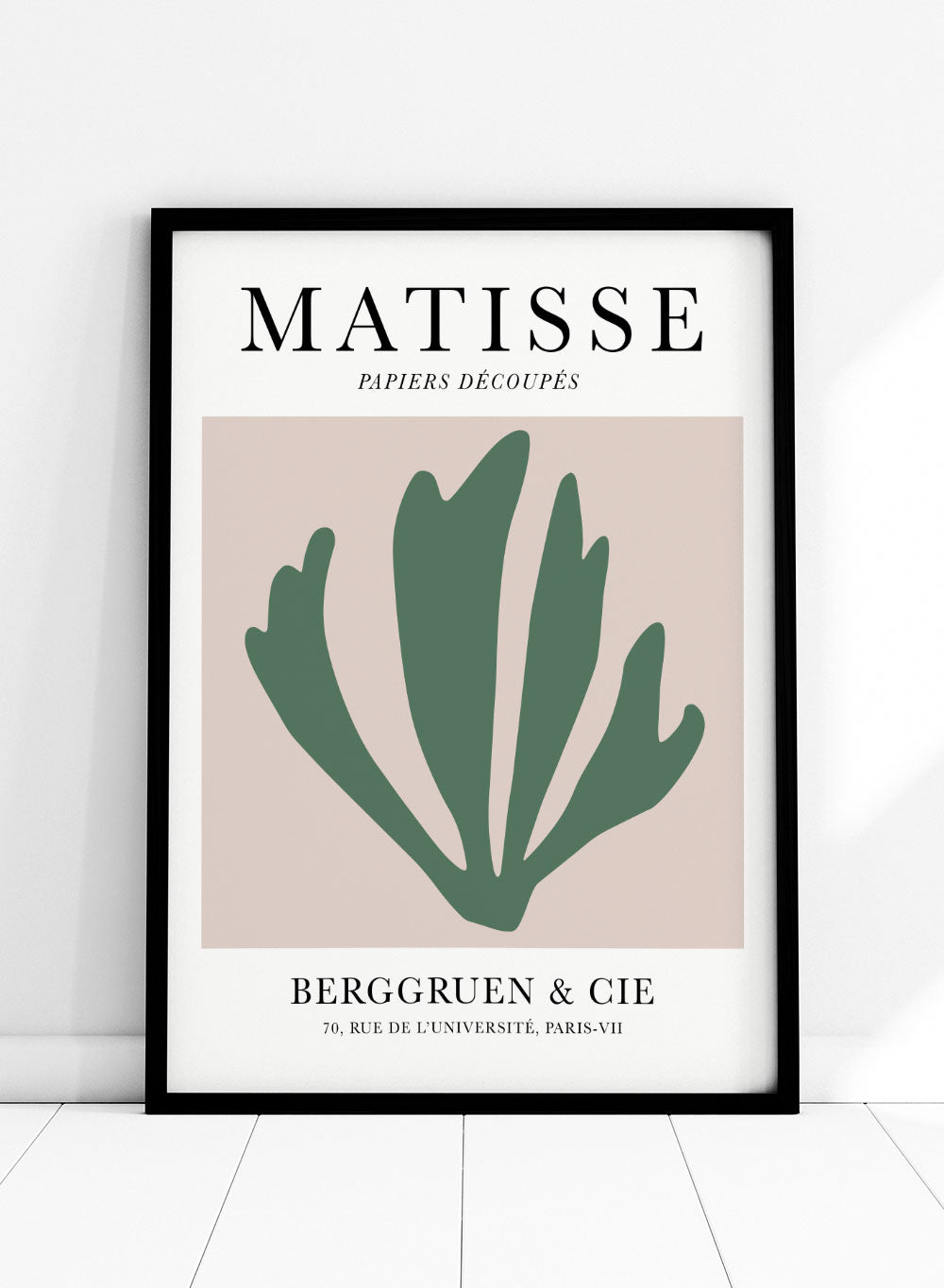 Sugar & Canvas The Cut-Outs by Henri Matisse Print