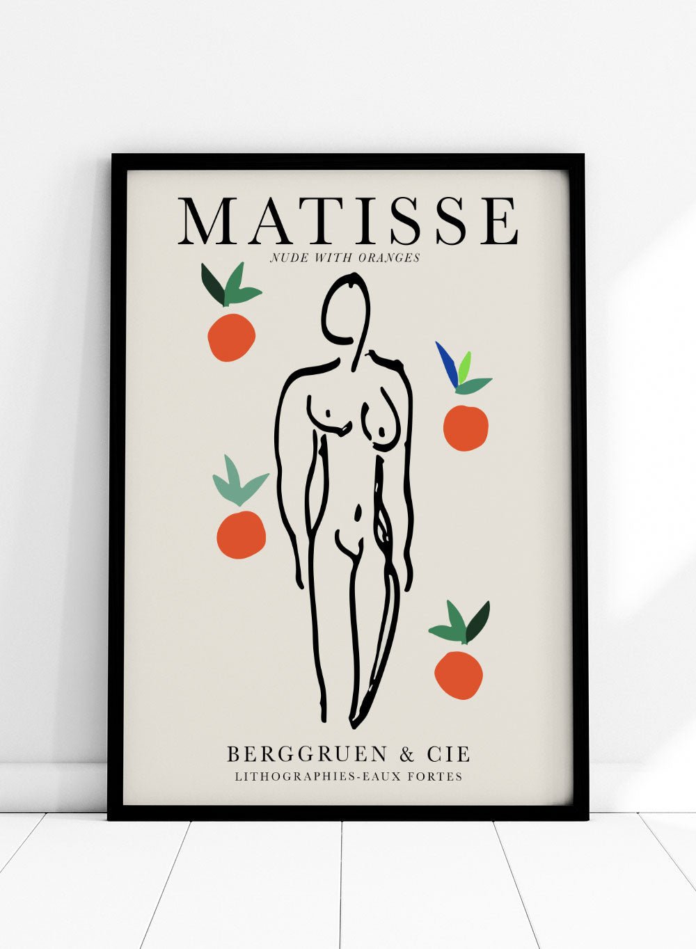 Figure with Oranges 1951 by Henri Matisse Print_Sugar & Canvas