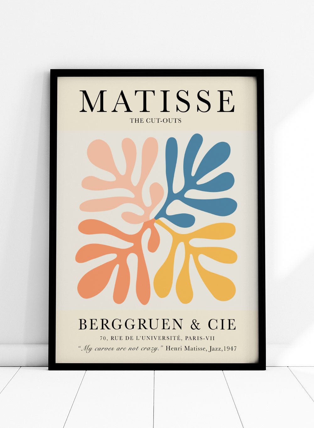 The Cut - Outs by Henri Matisse Print_Sugar & Canvas