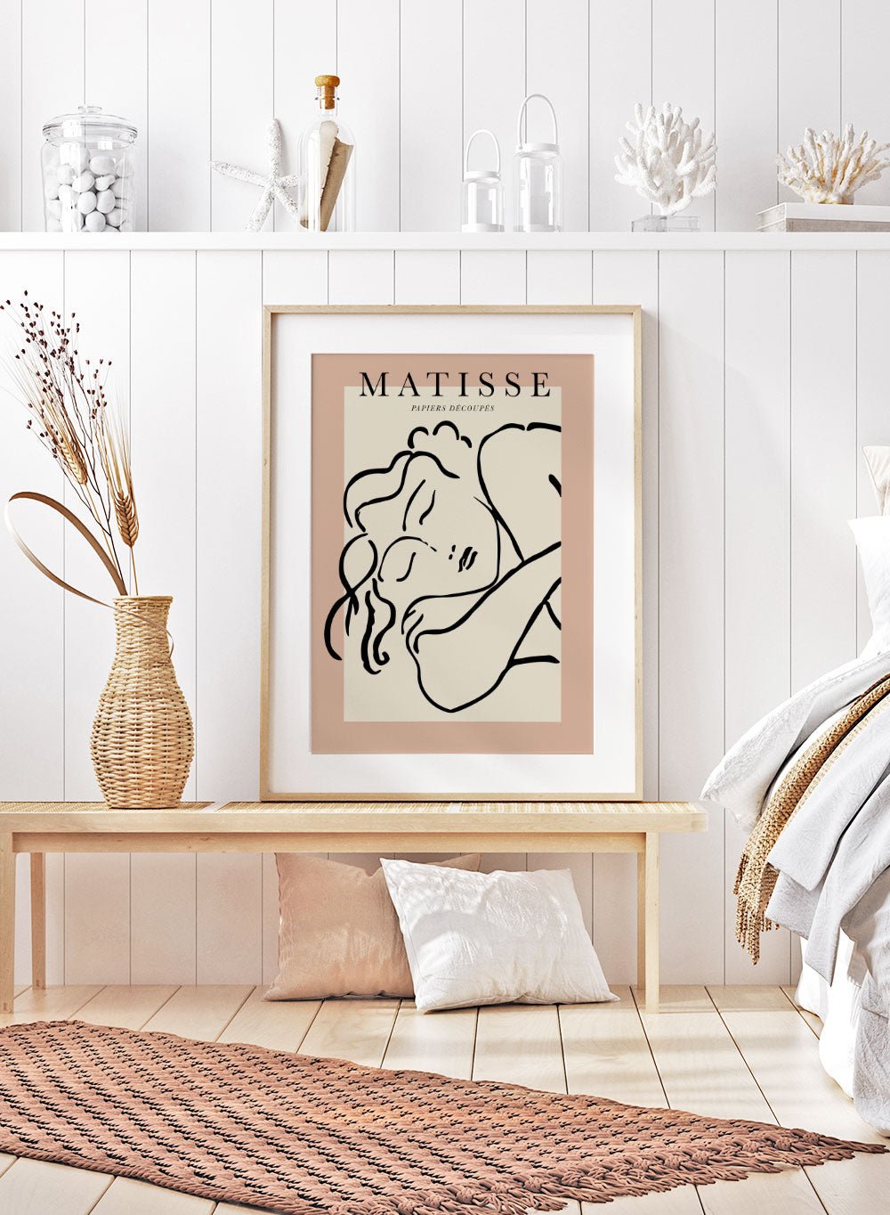 Sketch of Sleeping Woman by Henri Matisse_Sugar & Canvas