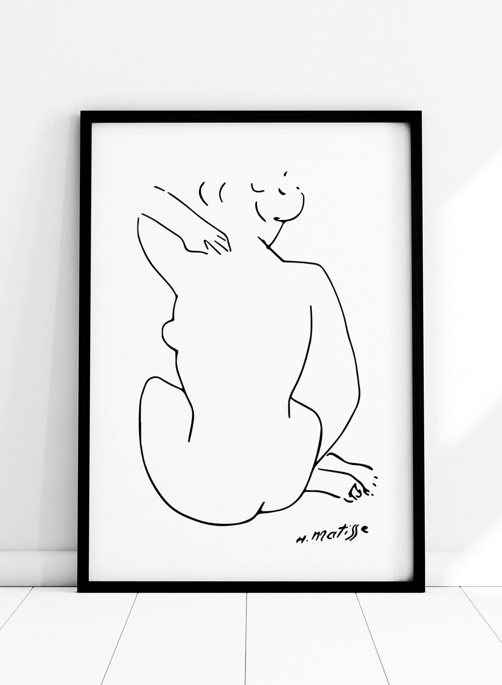 Nude Figure Sketch by Henri Matisse_Sugar & Canvas