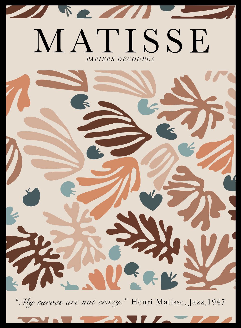 The Cut - Outs by Henri Matisse Print_Sugar & Canvas