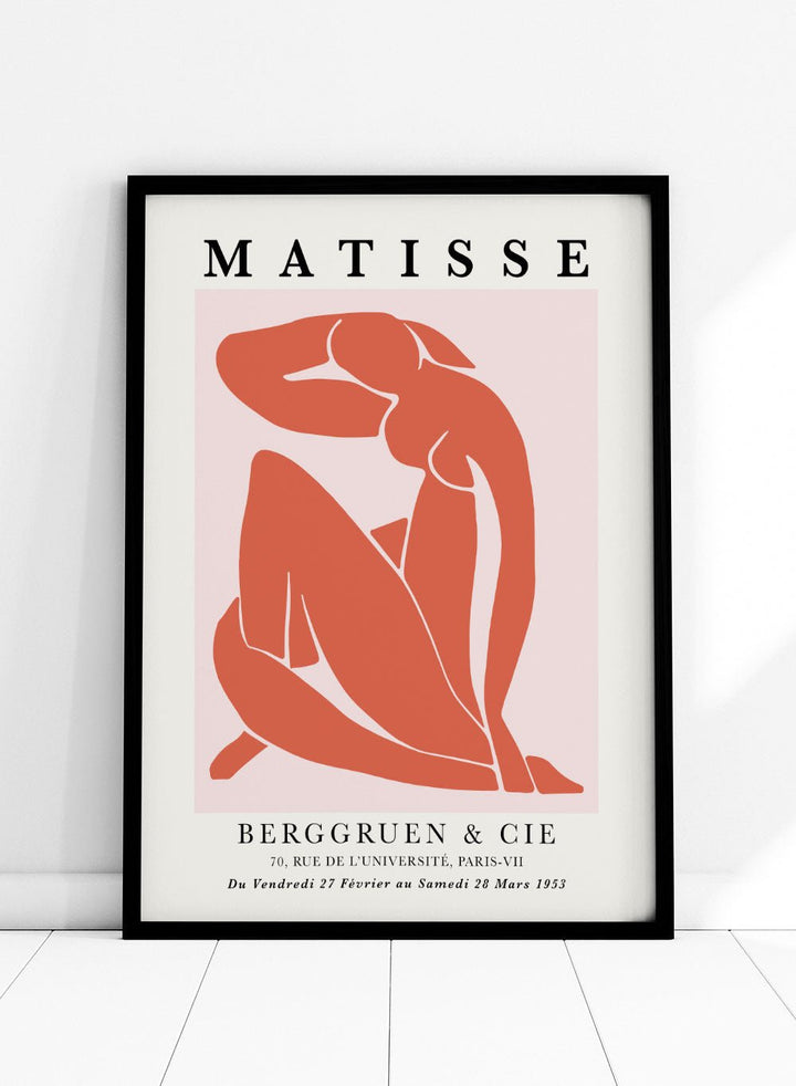 Blue Nudes in Red by Henri Matisse Print_Sugar & Canvas