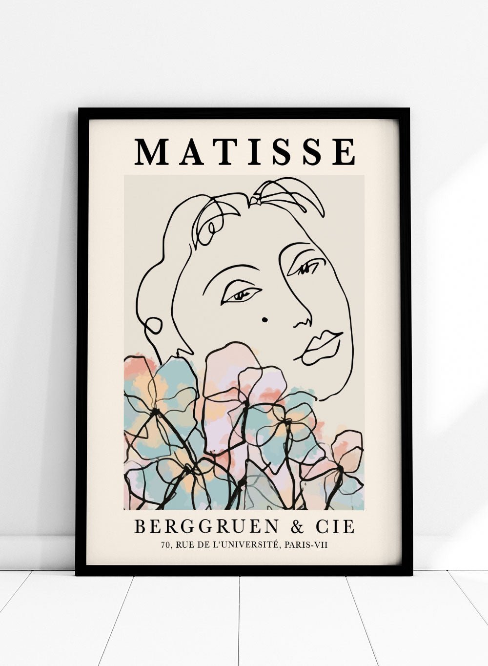 Woman with Flowers by Henri Matisse Print_Sugar & Canvas
