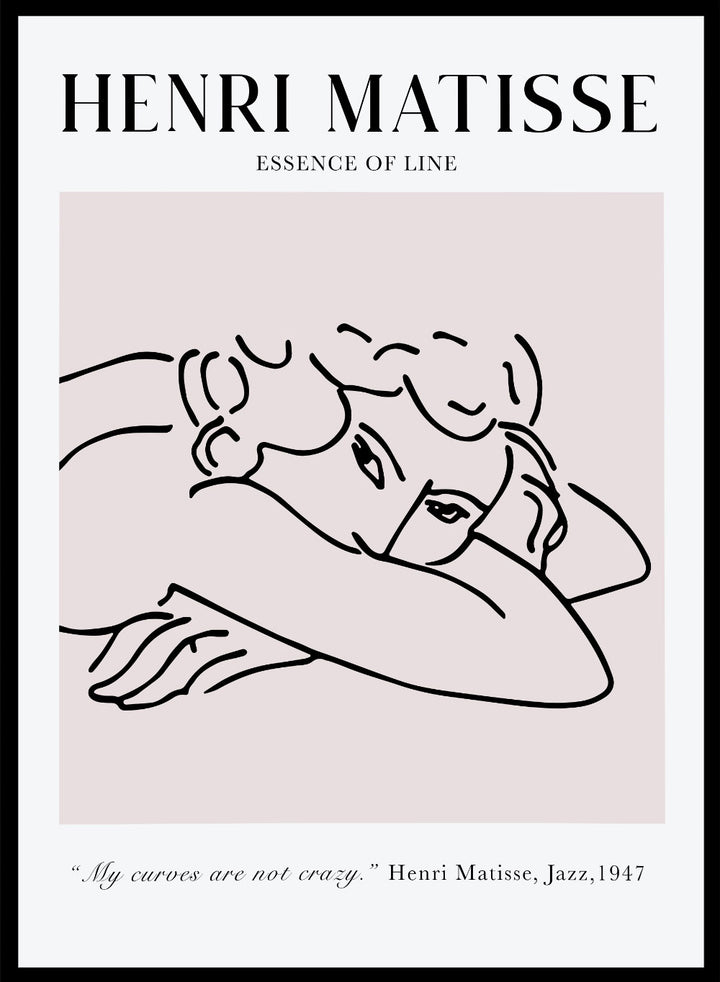 Sketch of Woman by Henri Matisse_Sugar & Canvas