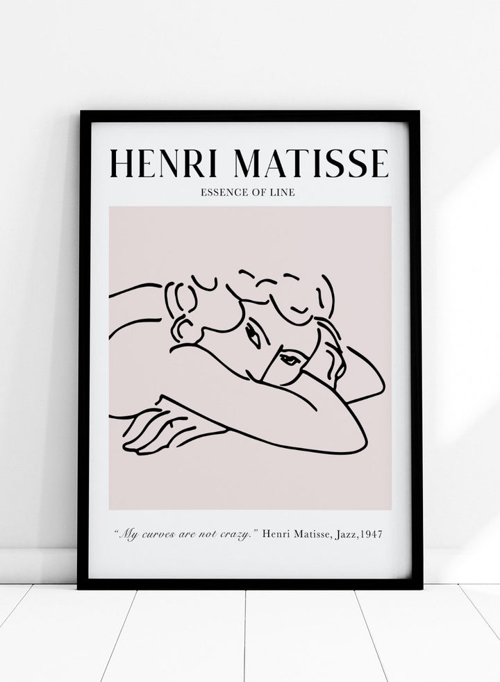 Sketch of Woman by Henri Matisse_Sugar & Canvas