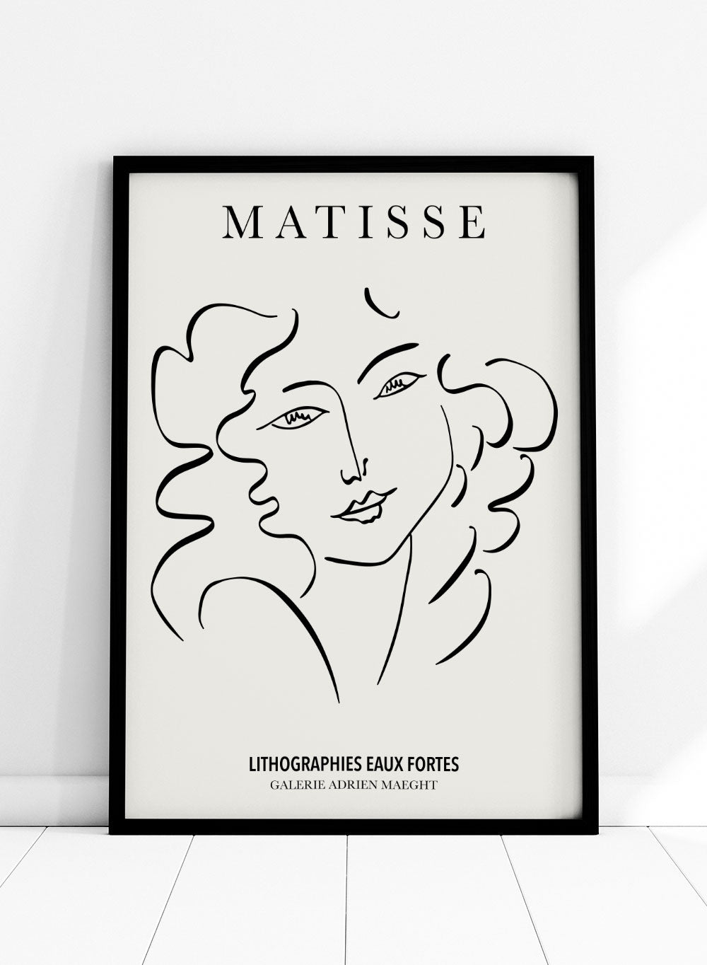 Sketch of Woman by Henri Matisse Print M72_Sugar & Canvas