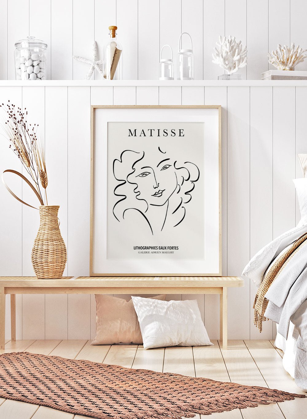 Sketch of Woman by Henri Matisse Print M72_Sugar & Canvas