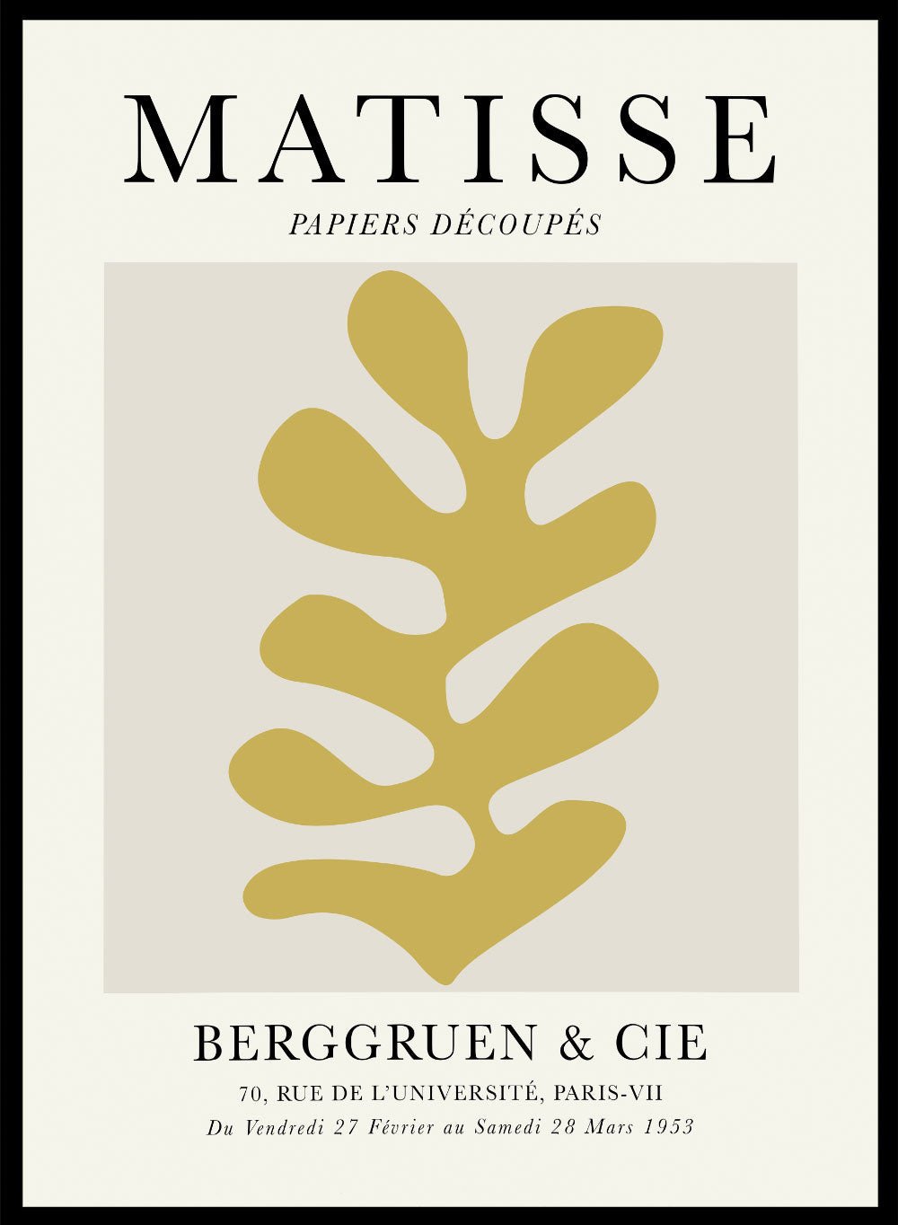 The Cut - Outs by Henri Matisse Print_Sugar & Canvas