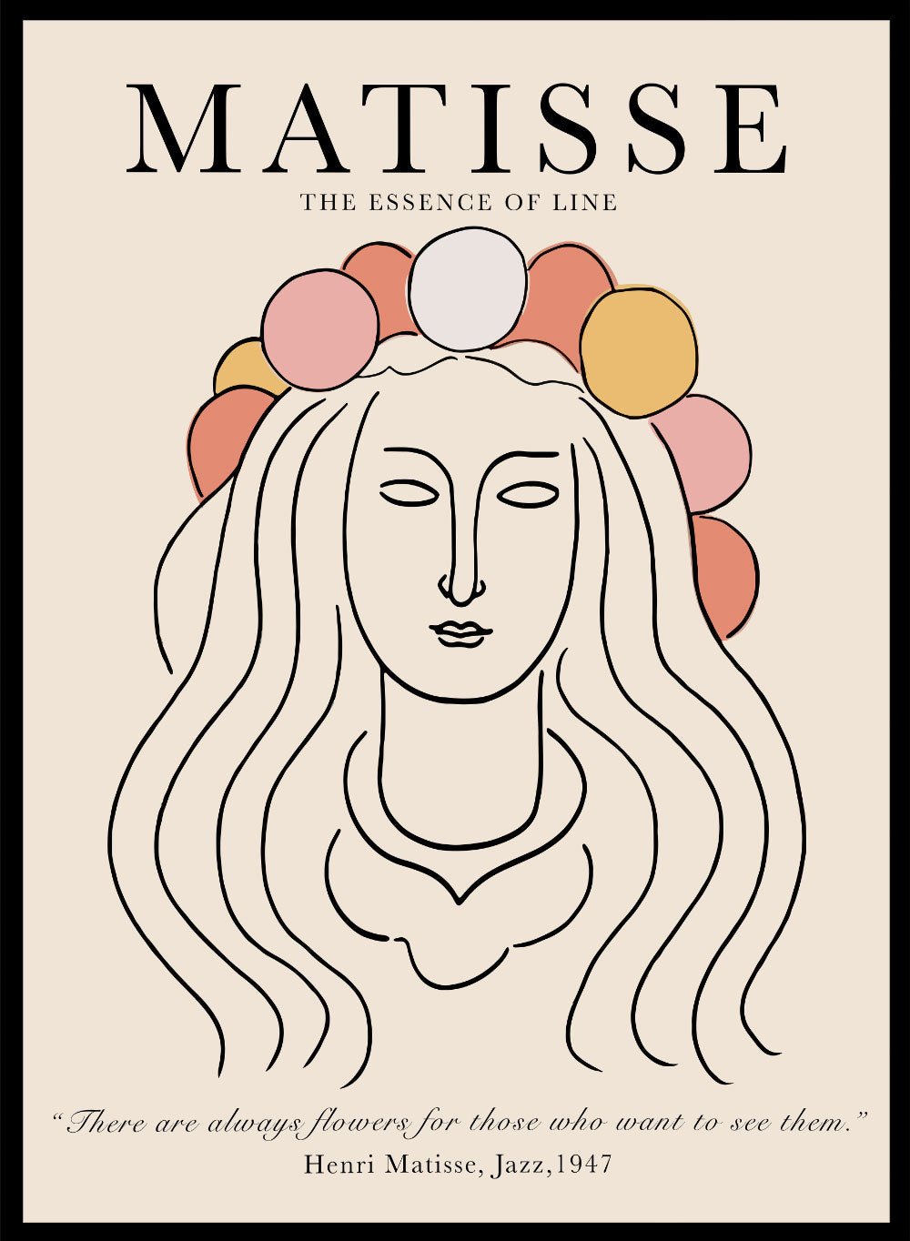 Sketch of Woman by Henri Matisse Print_Sugar & Canvas