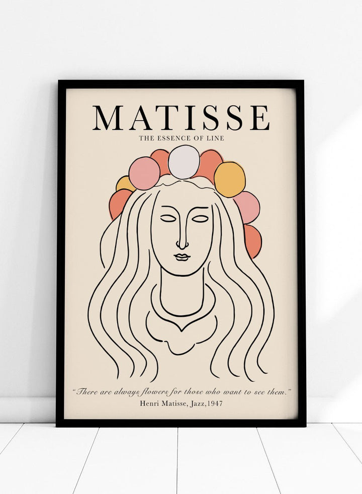 Sketch of Woman by Henri Matisse Print_Sugar & Canvas