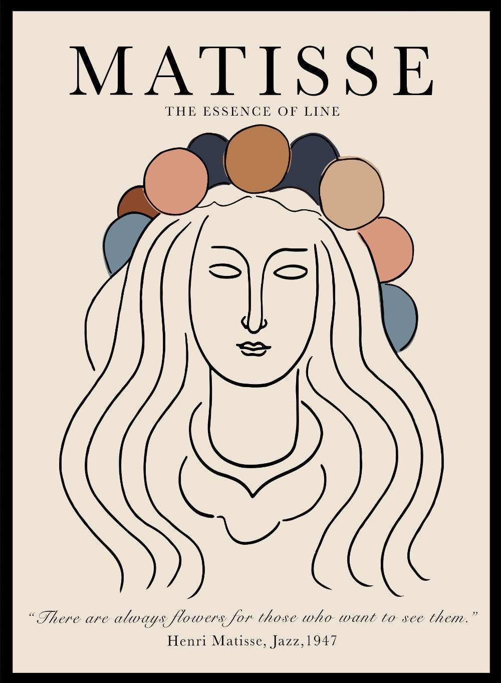 Sketch of Woman by Henri Matisse Print_Sugar & Canvas