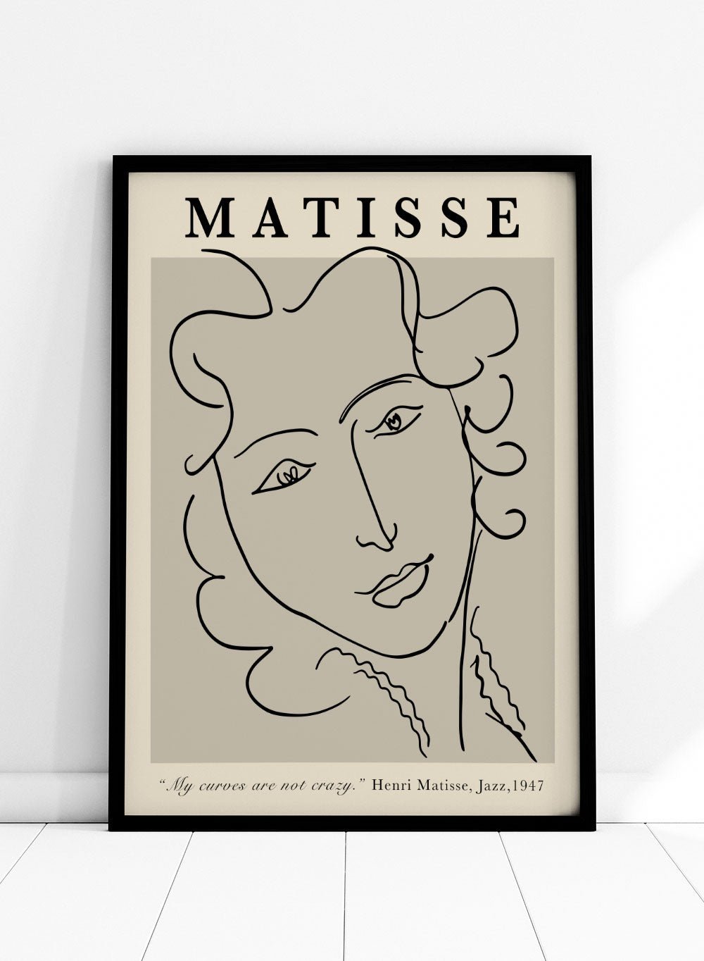 Sketch of Woman by Henri Matisse Print_Sugar & Canvas