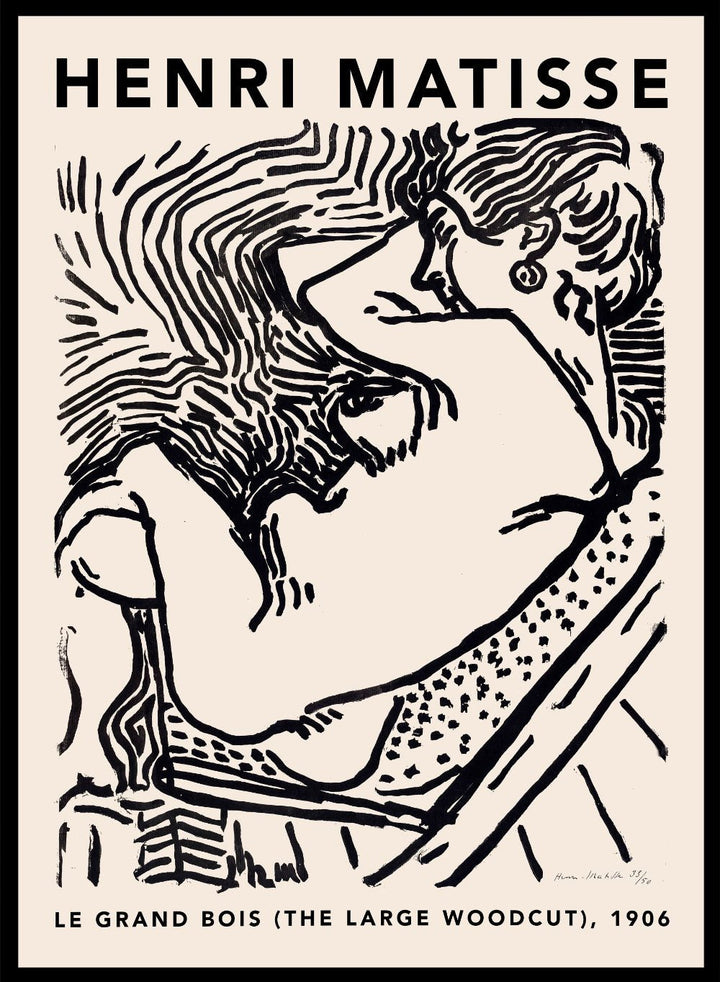 Le Grand Bois 1906 by Henri Matisse Print_Sugar & Canvas