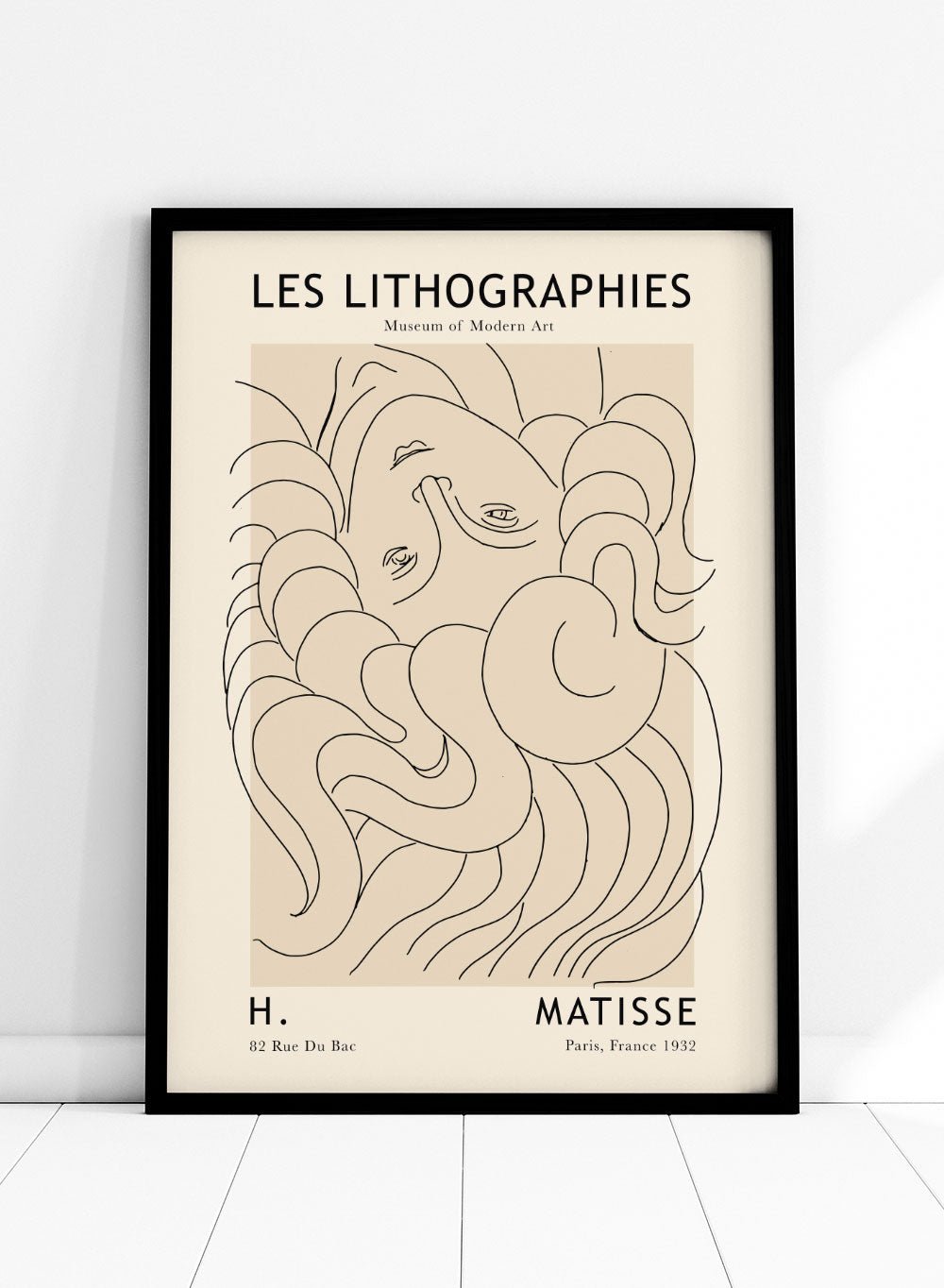 Sketch of Woman by Henri Matisse_Sugar & Canvas