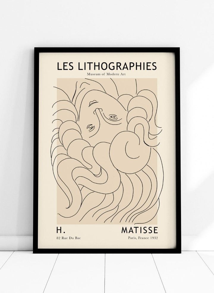 Sketch of Woman by Henri Matisse_Sugar & Canvas