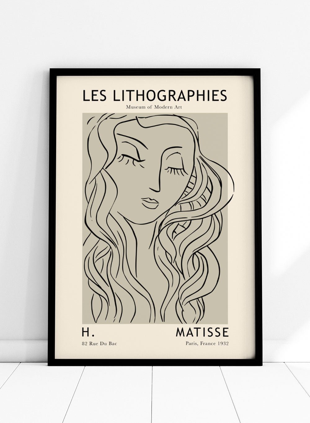 Sketch of Woman by Henri Matisse_Sugar & Canvas