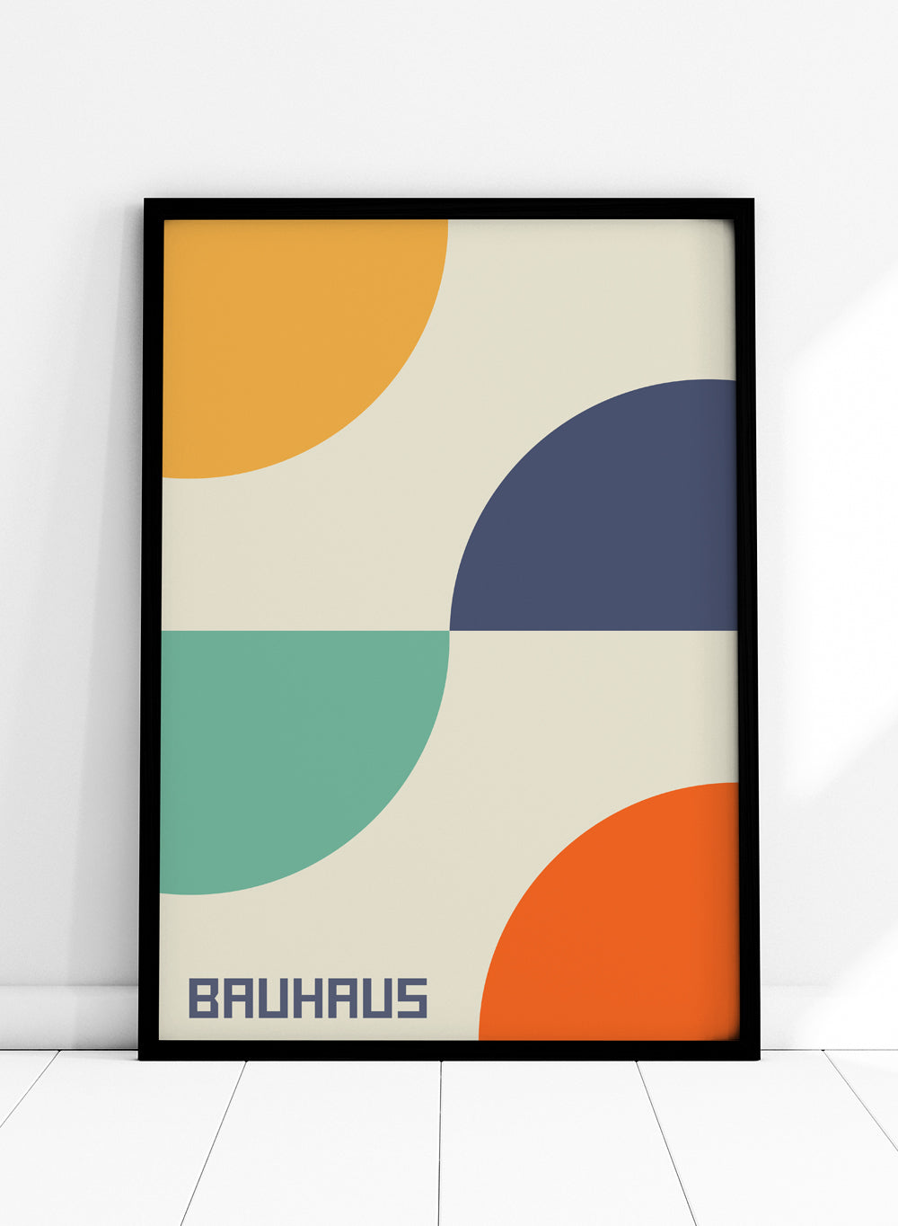 Sugar & Canvas Bauhaus Geometric Art Print