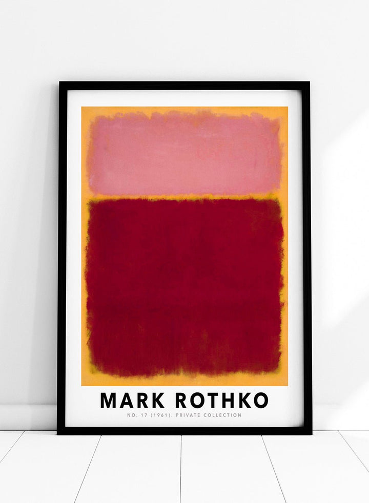 Mark Rothko No. 17 Art Print_Sugar & Canvas