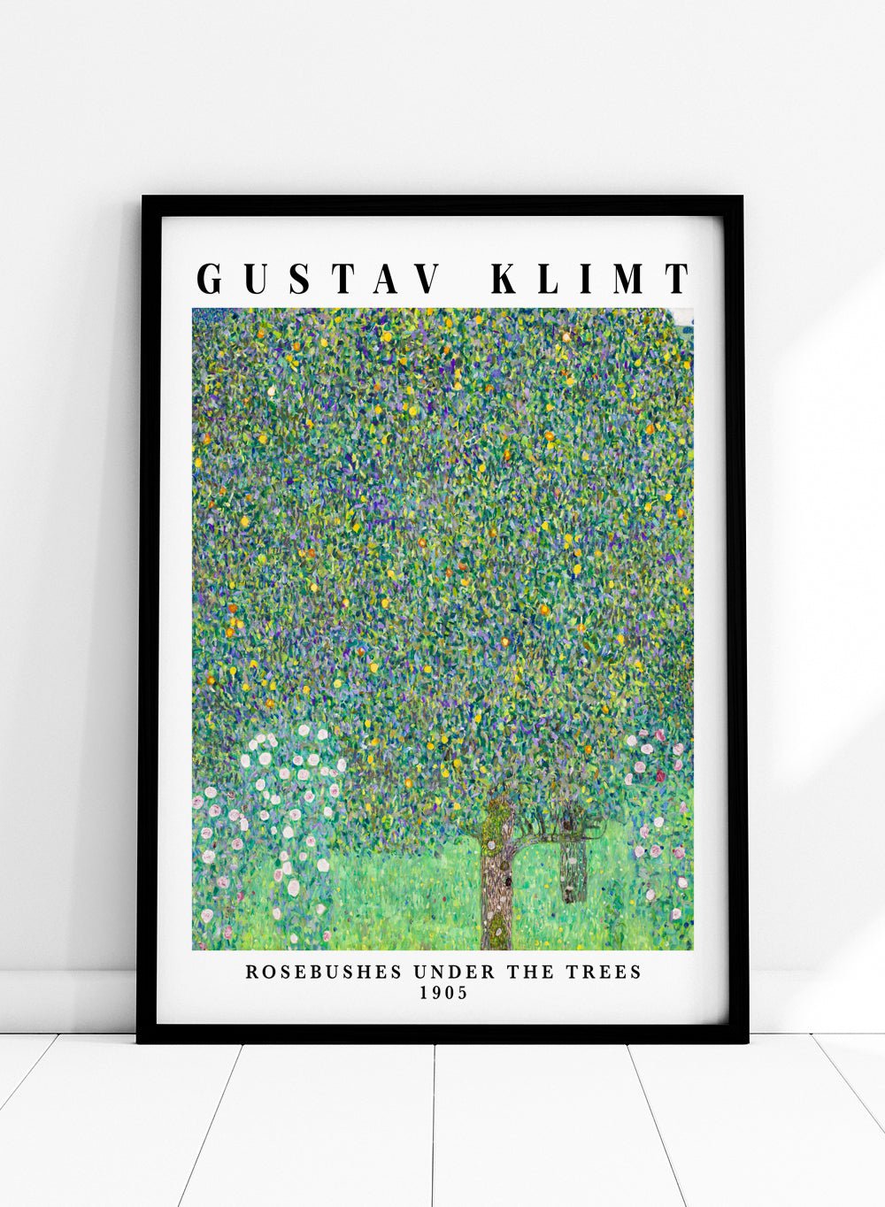 Gustav Klimt Rosebushes Under The Trees 1905 Art Print_Sugar & Canvas