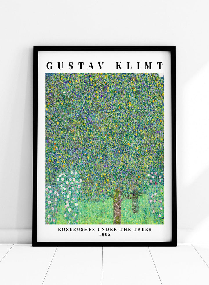 Gustav Klimt Rosebushes Under The Trees 1905 Art Print_Sugar & Canvas