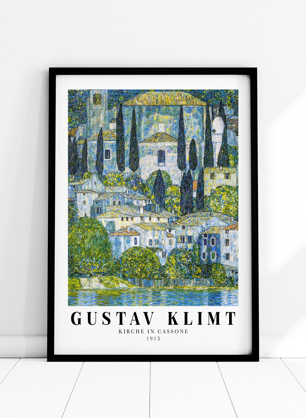 Amazon.com: Gustav Klimt-Church in Unterach on the Attersee