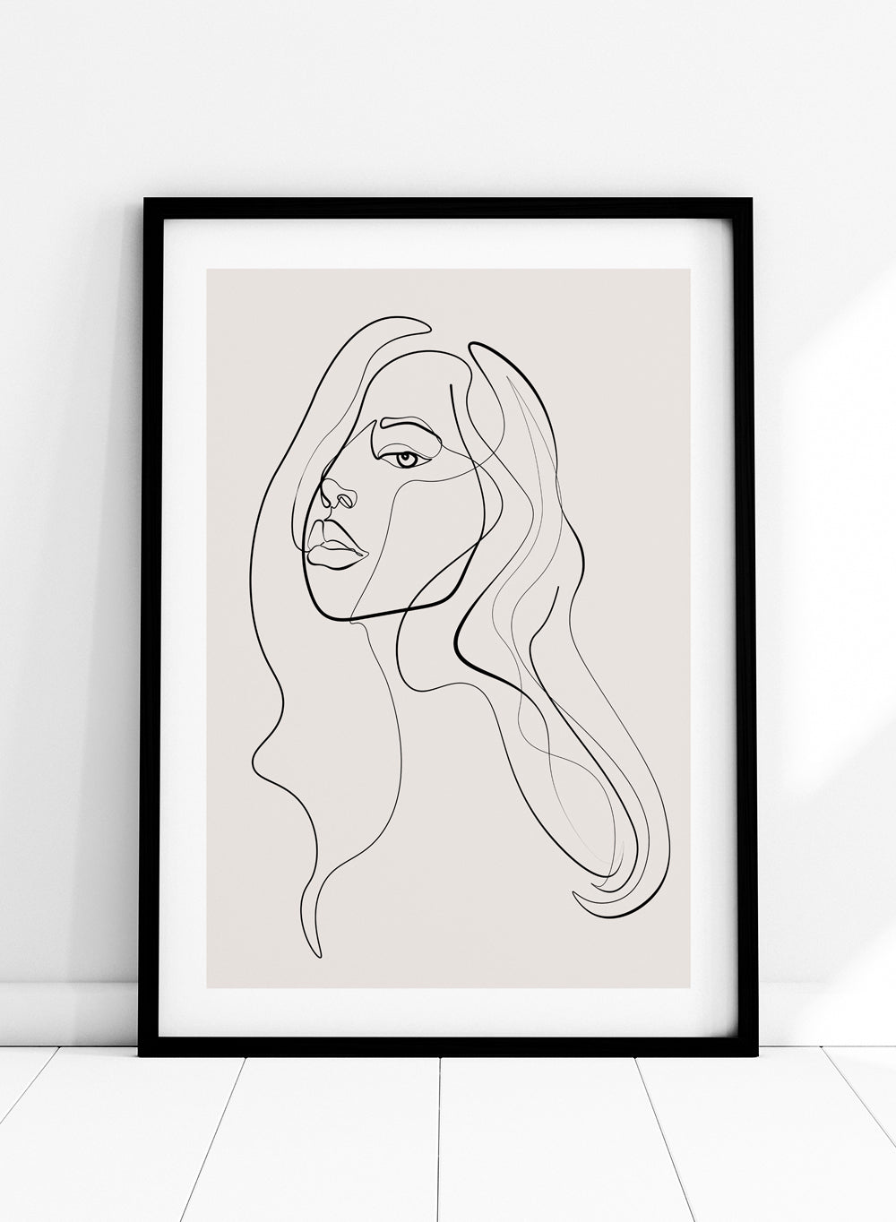 Silhouette Line Art Print_Sugar & Canvas