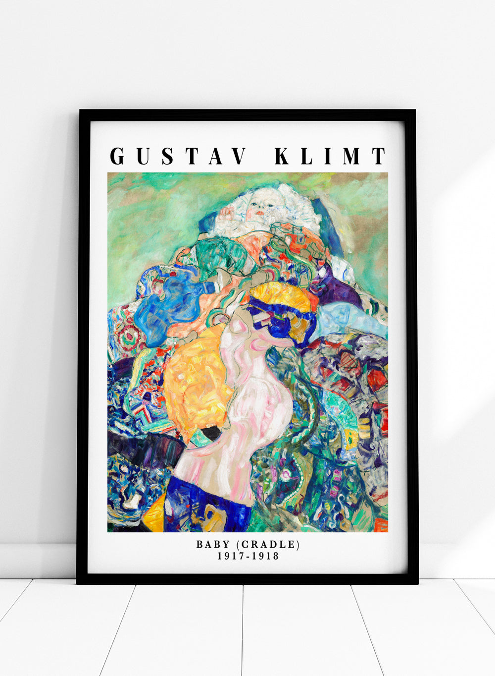 Sugar & Canvas Gustav Klimt Baby Cradle 1917-1918 Art Print