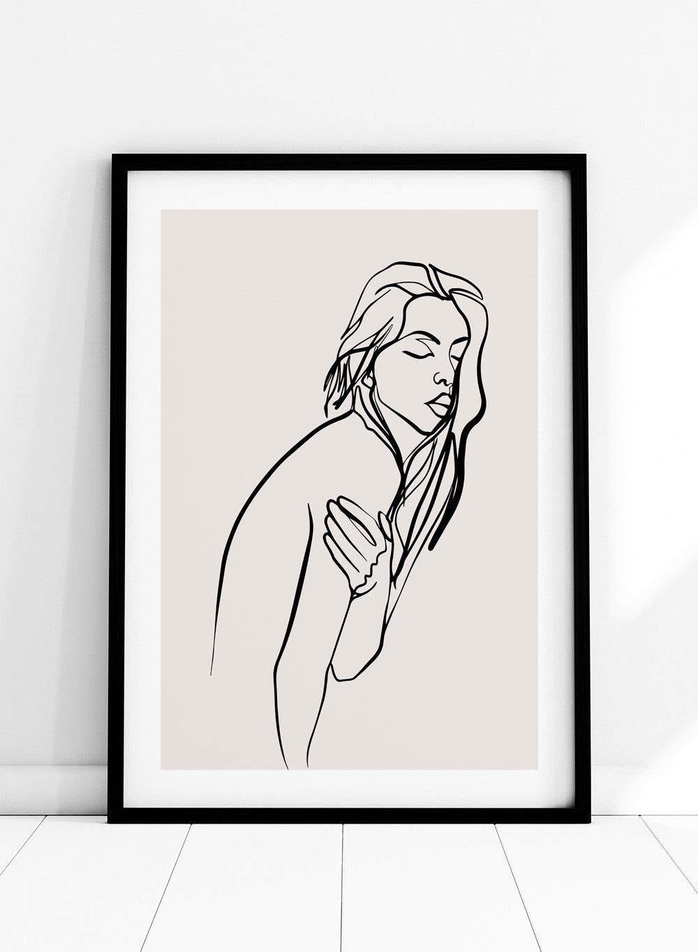 Silhouette Line Art Print_Sugar & Canvas