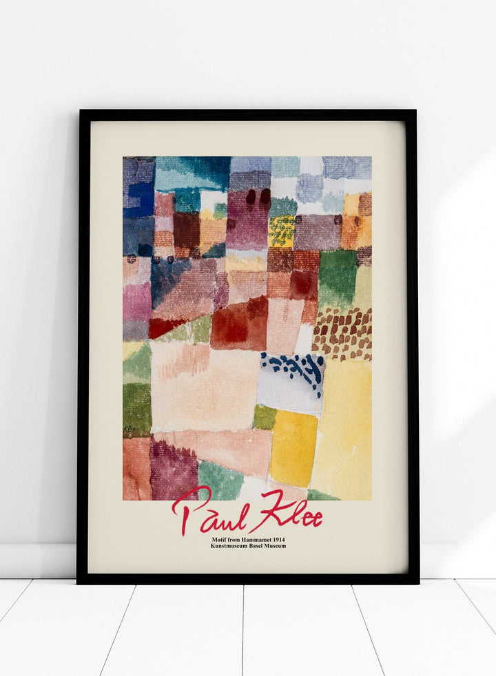 Paul Klee Motif from Hammamet 1914 Art Print_Sugar & Canvas