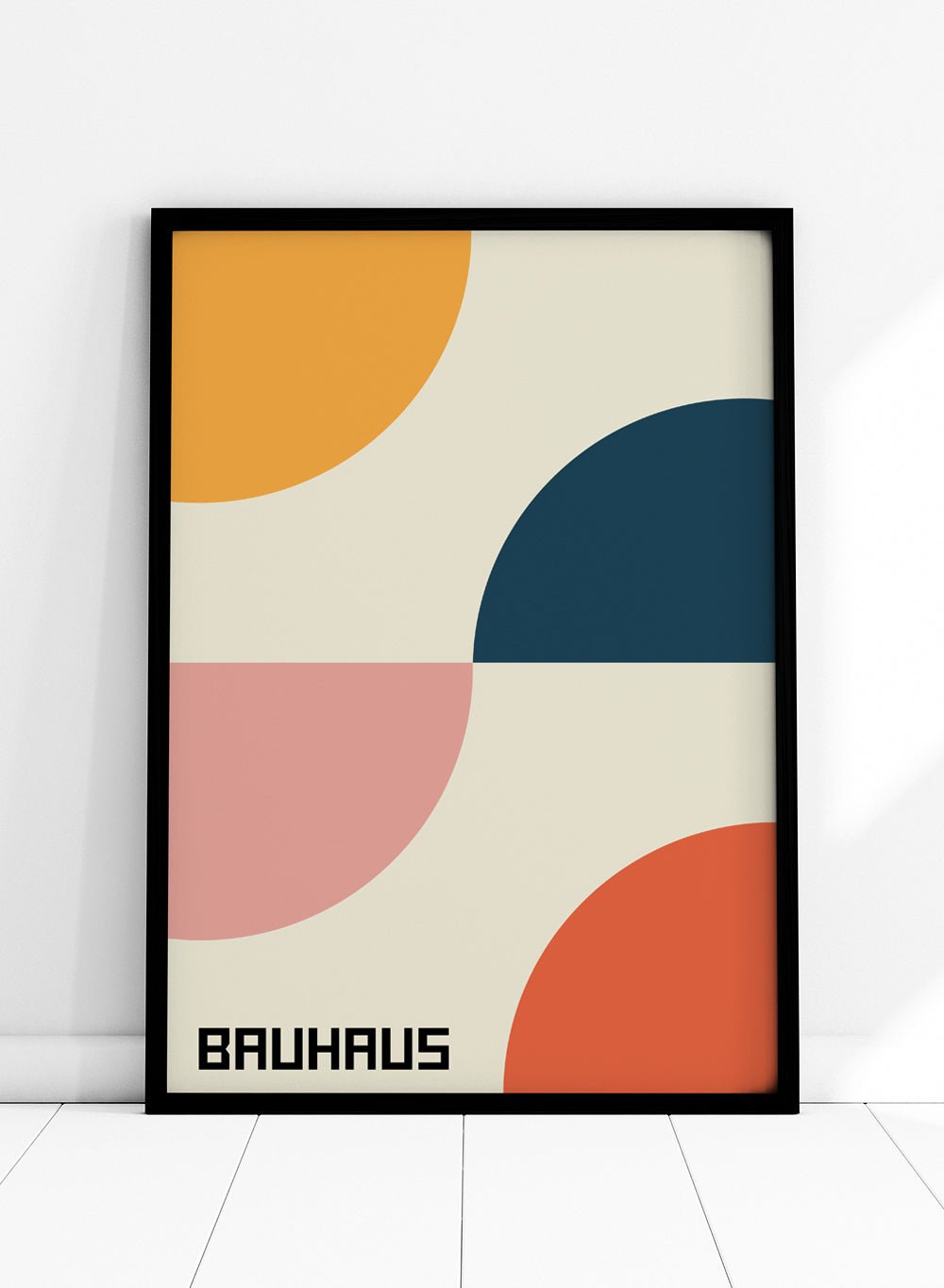 Bauhaus Geometric Art Print_Sugar & Canvas