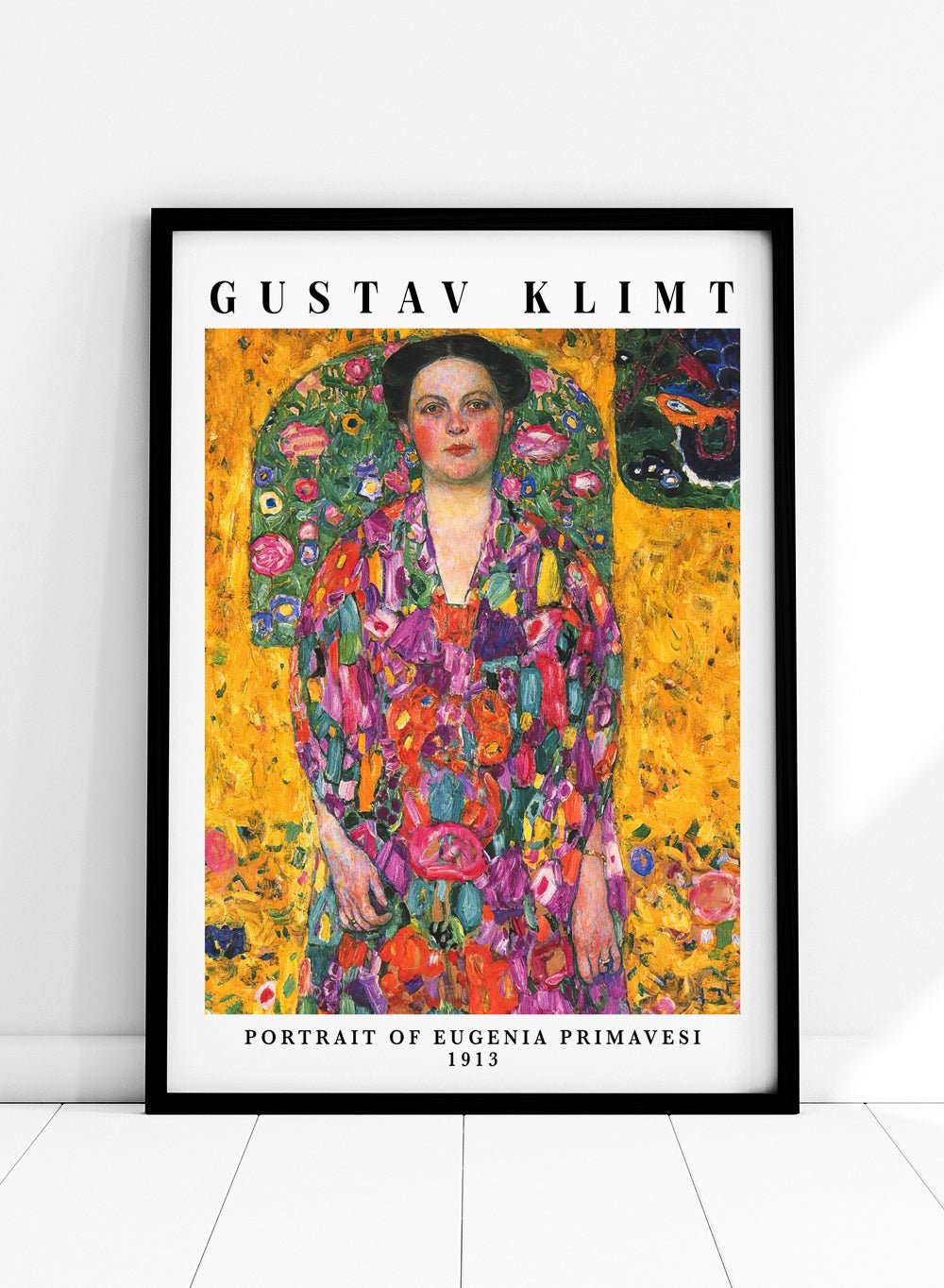 Gustav Klimt Portrait of Eugenia Primavesi 1913 Art Print_Sugar & Canvas