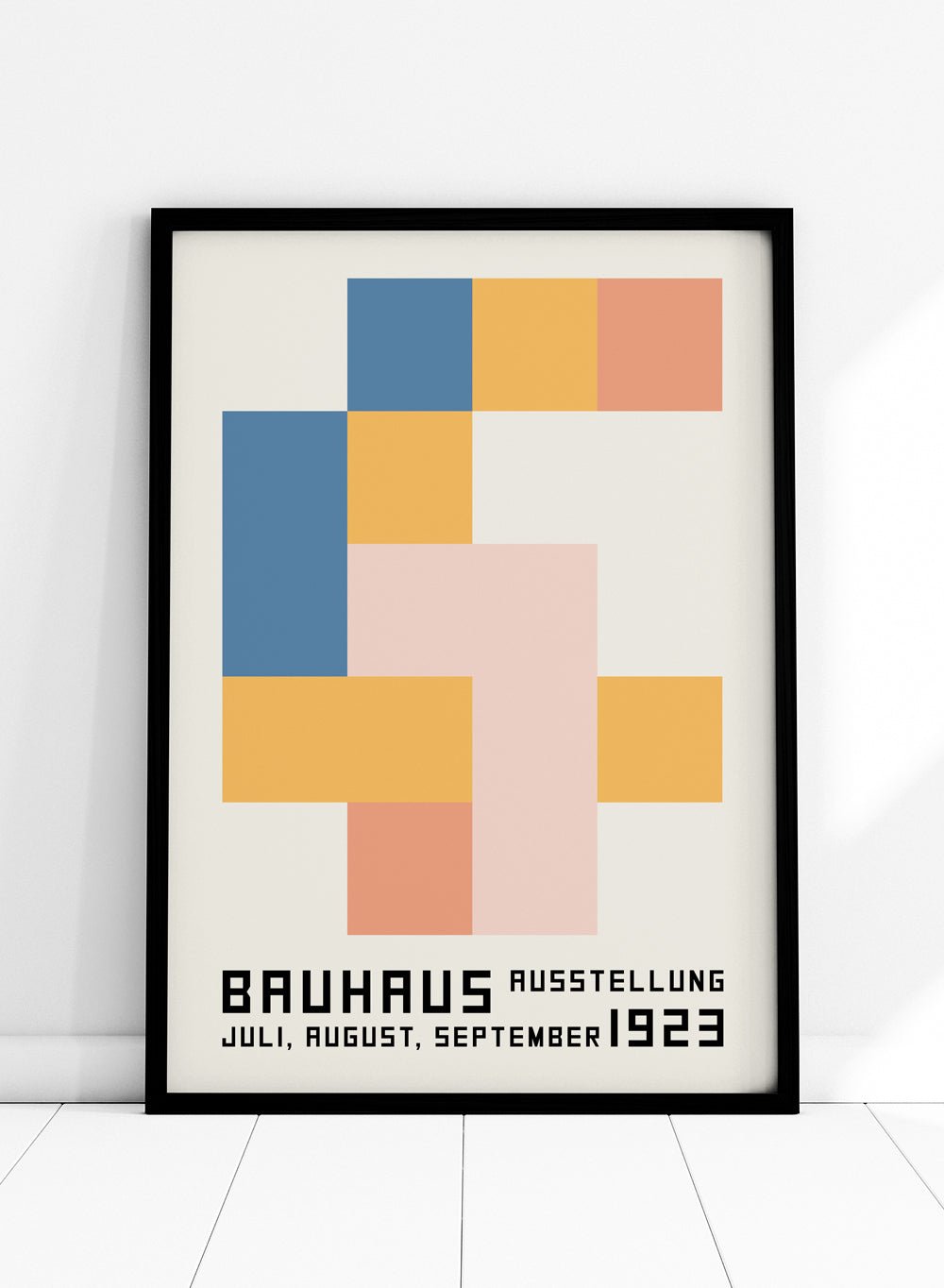 Bauhaus Geometric Art Print_Sugar & Canvas