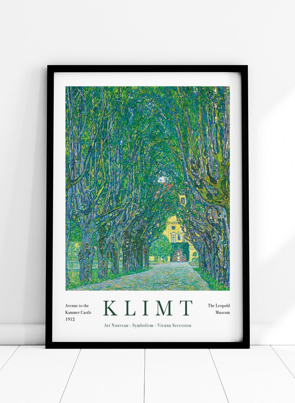Gustav Klimt Avenue to the Kammer Castle 1912 Art Print_Sugar & Canvas