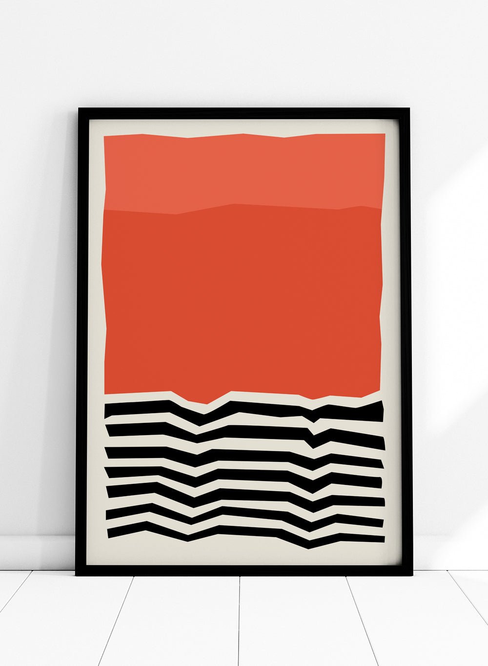 Geometric Color Block Art Print_Sugar & Canvas