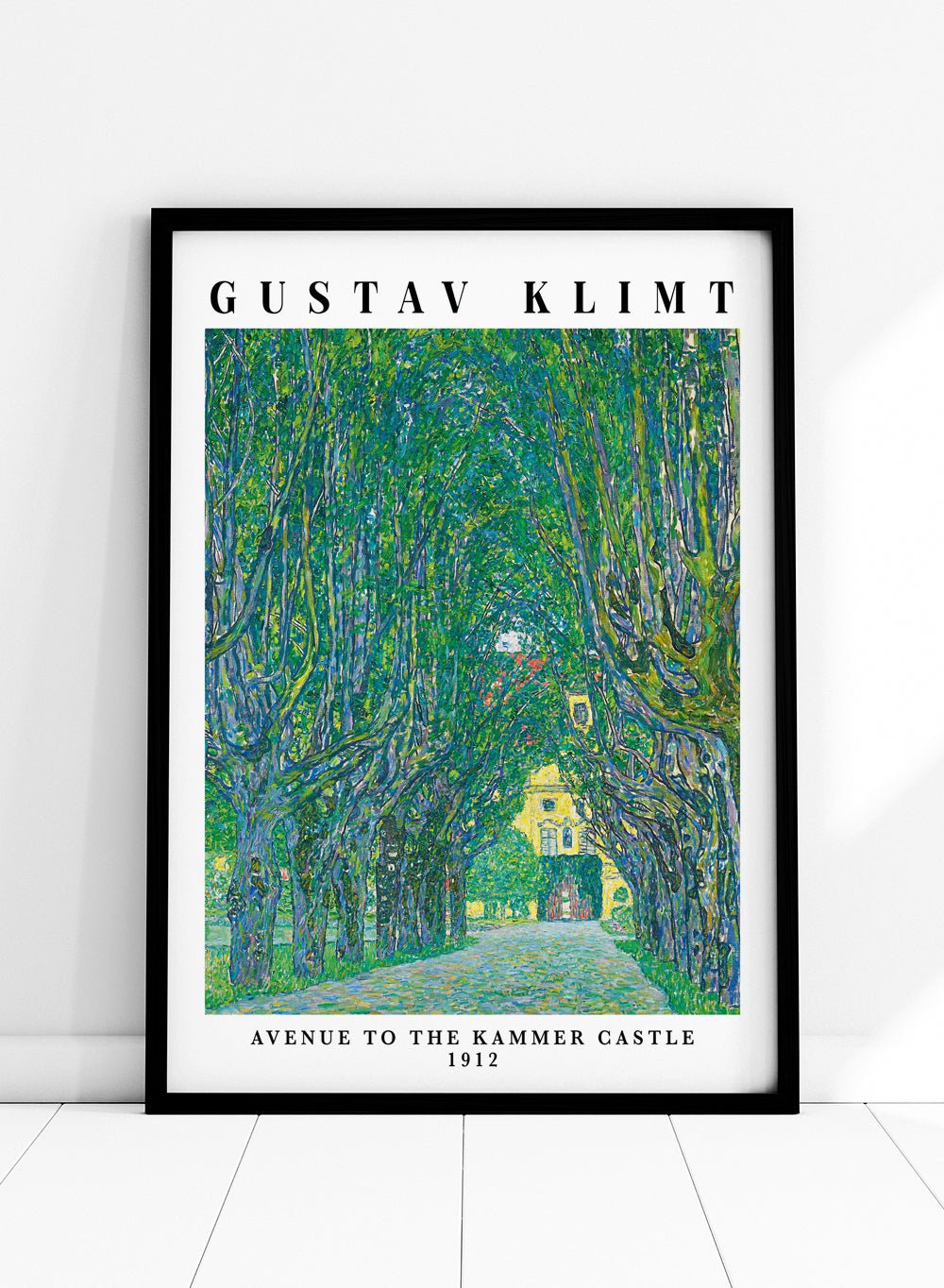 Gustav Klimt Avenue to the Kammer Castle 1912 Art Print_Sugar & Canvas