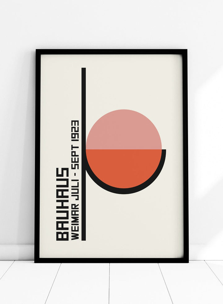 Bauhaus Geometric Art Print_Sugar & Canvas