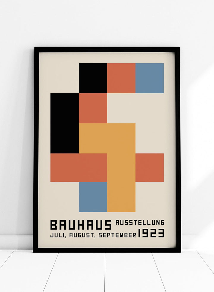 Bauhaus Geometric Art Print_Sugar & Canvas