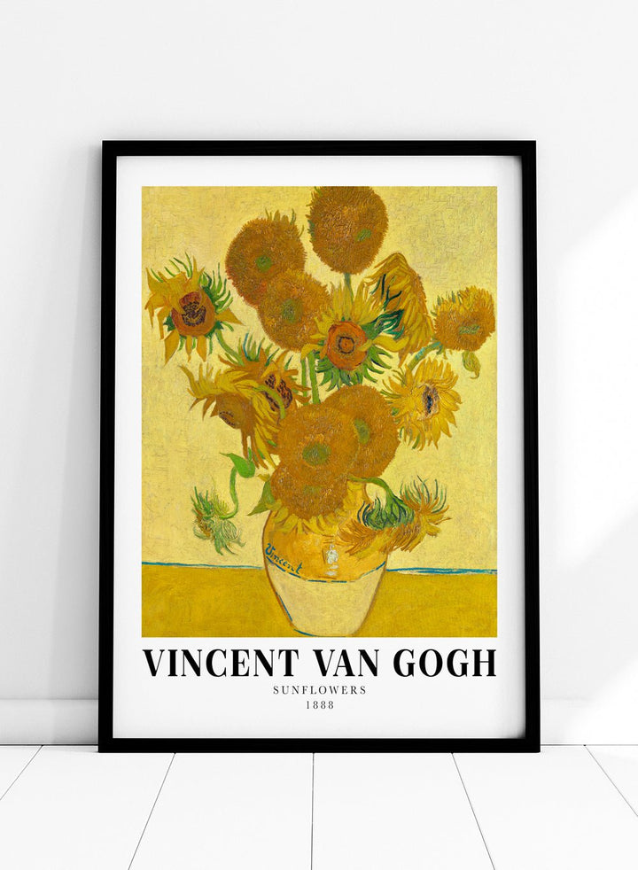 Van Gogh Sunflowers 1888 Art Print_Sugar & Canvas