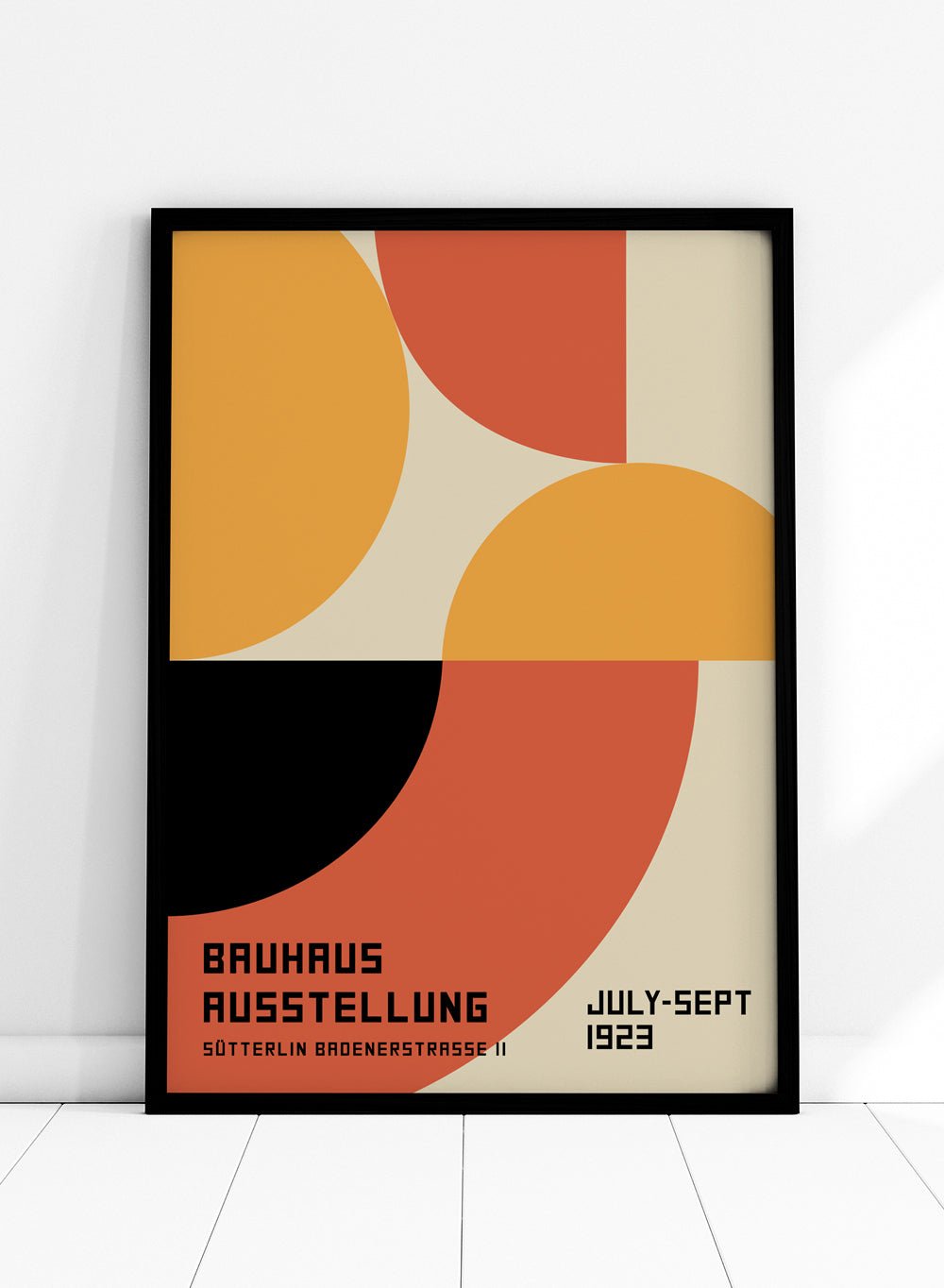 Bauhaus Geometric Art Print_Sugar & Canvas