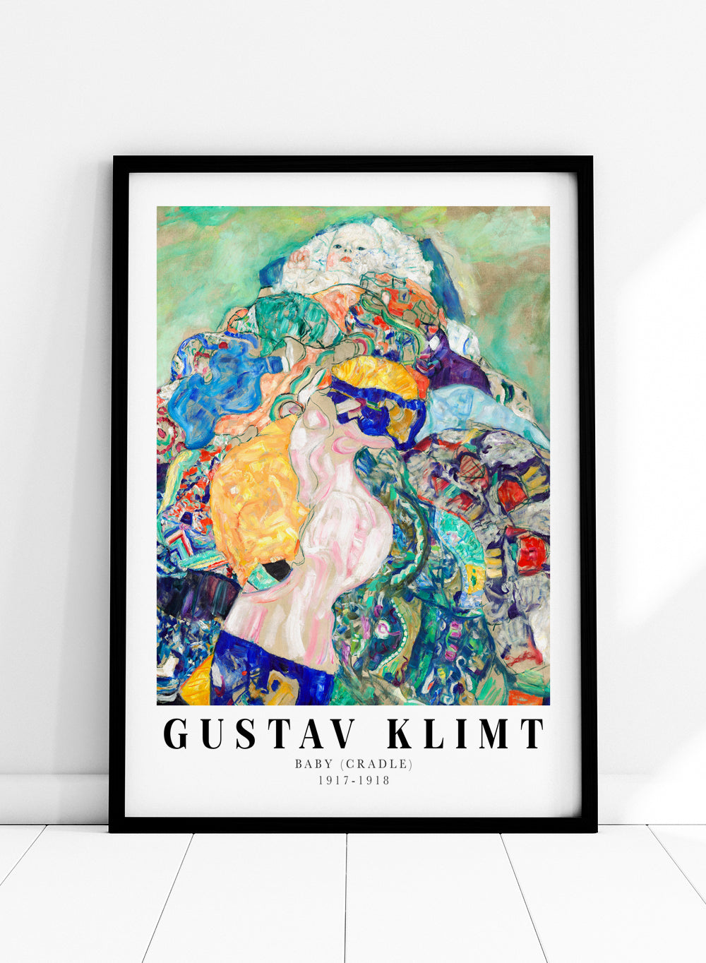 Sugar & Canvas Gustav Klimt Baby Cradle 1917-1918 Art Print