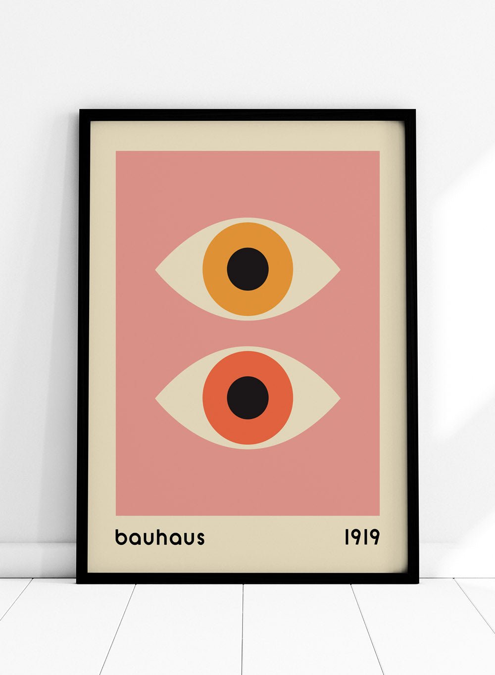 Bauhaus Geometric Eyes Art Print_Sugar & Canvas