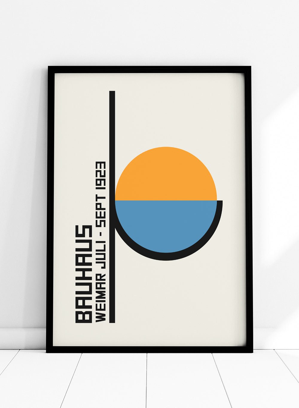 Bauhaus Geometric Art Print_Sugar & Canvas