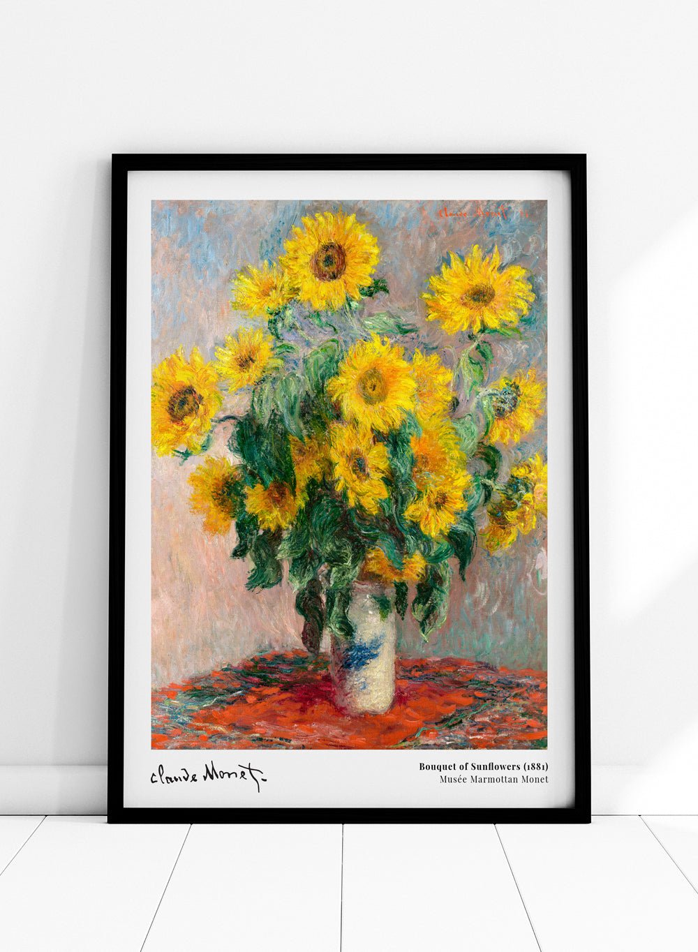 Bouquet of Sunflowers 1881 by Monet Print_Sugar & Canvas