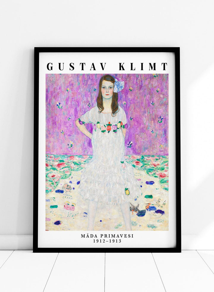 Gustav Klimt Mäda Primavesi 1912–1913 Art Print_Sugar & Canvas